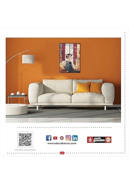 1500 Parça Sherlock Puzzle-Yapboz - Esther Gili modelleri