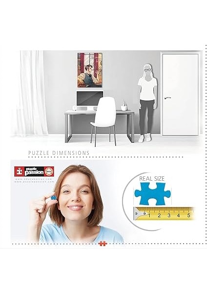 1500 Parça Sherlock Puzzle-Yapboz - Esther Gili fırsatları