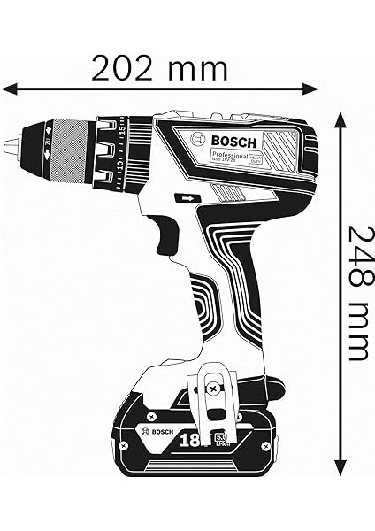 Professional 18 V Sistem Akülü Darbeli Matkap Gsb 18V-28 (Maks. Tork 63 Nm, Pil/şarj Cihazı Dahil Değildir) modelleri