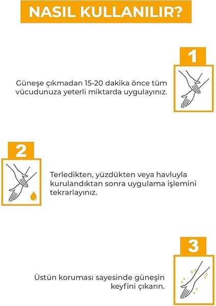 Spf 50 Ultra Yüksek Koruyucu Vücut Güneş Kremi Sprey 200 ml - Nemlendirici Hassas Bakım fırsatları