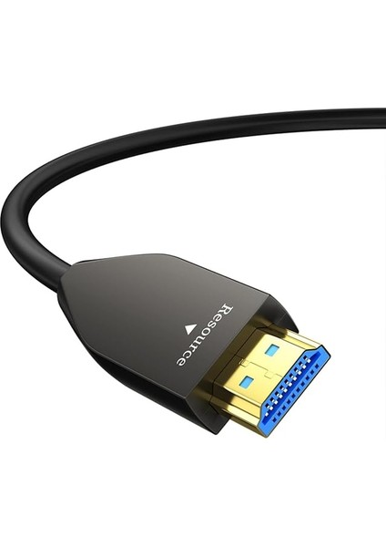 8K/60Hz 4K/120Hz 48GBPS Hdr Arc Hdcp Fiber Optik HDMI 2.1 Kablo 25 Metre