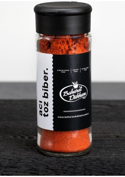 Dükkanı Acı Toz Biber 45GR (Cam)