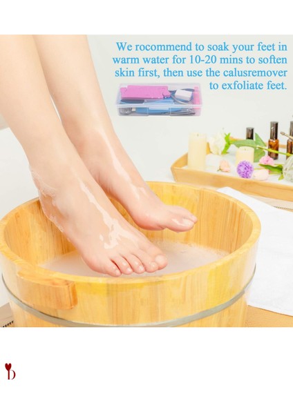 Topuk Nasır Jileti Credo Ayak Törpü Rende (Törpü ve 10 Adet Jilet modelleri