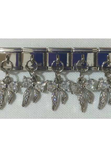 Fiyonklu Charm, Italyan Bileklik Uyumlu Paslanmaz Çelik fiyatları