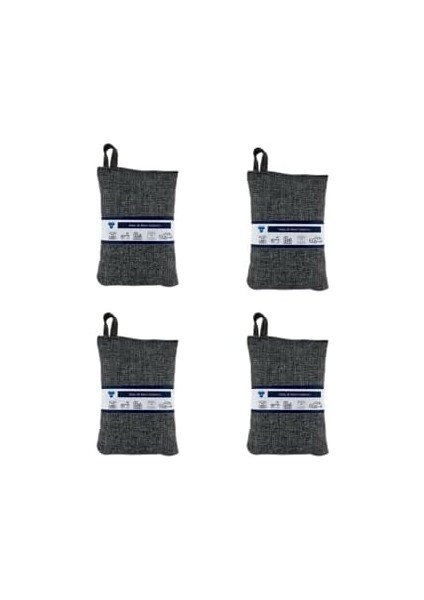 Giderici Koku Emici Nötr Oda Kokusu Nötr Oda Parfümü Pasif Hava Temizleyici 150G x 4 Adet Set (Füme)