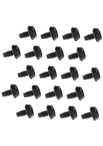 200ADET Metal Güç Kaynağı Vida Seti Pci Yuvası Için Bilgisayar Kasası Vidası Yüksek Performans ve Güvenilirlik ile Kolay Kurulum