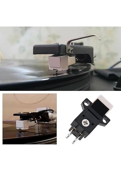 Lord Of The Tools 1x Manyetik Pikap Kalemi, Audio Technica AT3600 AT3601 AT-3600L 4,2 Mv 20 Hz – 20 Khz ile Uyumlu, Vida Somunlu Pikap Iğnesi modelleri