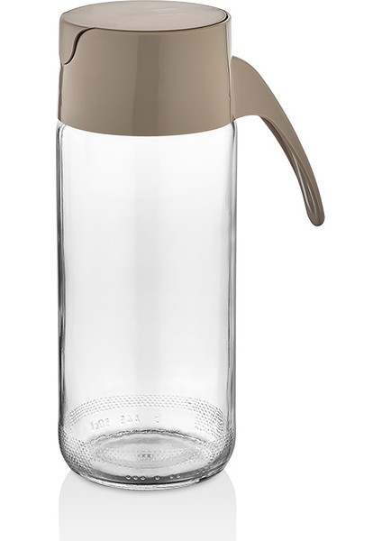 Sos Şişesi Qlux Cam Sos Şişesi 500 ml Sofra Cafe Restoran Sosşişesi Yağlık C-00413