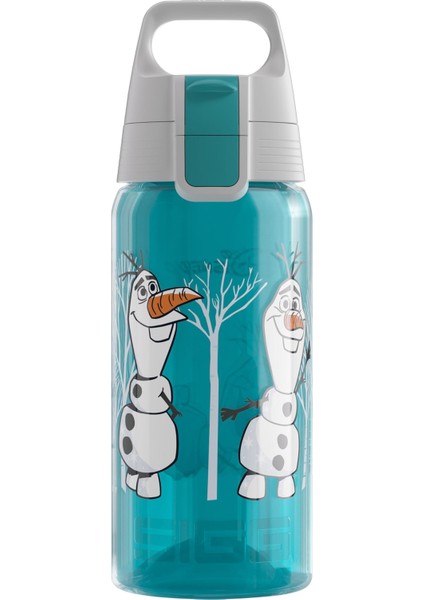 - Viva One Disney Buz Kraliçesi Olaf Içecek Şişesi, Sızdırmaz, Bulaşık Makinesinde Yıkanabilir, Bpa Içermez, Spor, Açık Mavi, 0,5 L