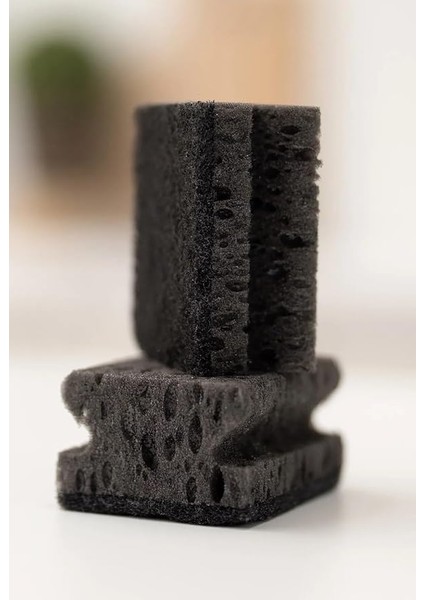 Mood 2'li Bulaşık Süngeri Siyah SB1034