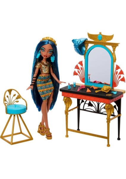 Monster High Cleo’nun Havalı Bakım Günü Oyun Seti HXH96 fiyatları