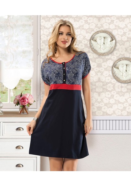 Derya Kurşun Düğmeli Kadın Tunik 927