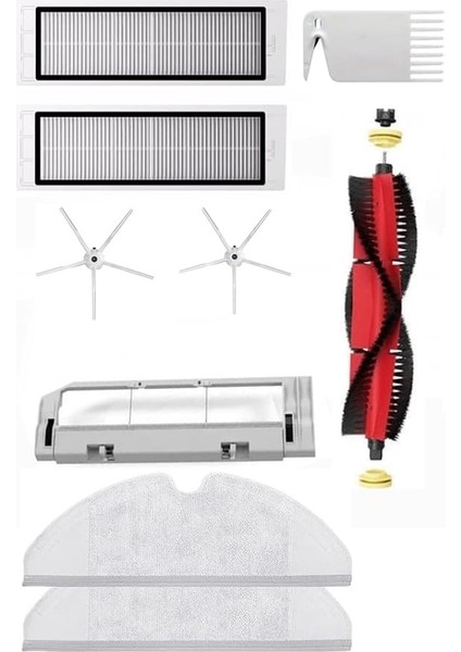 S5 Max ile Uyumlu Ibrush 9 Parça Özel Set (Roborock S5 Max ile Uyumlu Ibrush)