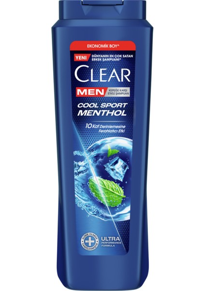 Men Erkek Şampuan Kepeğe Karşı Etkili 600 ml 3 Adet