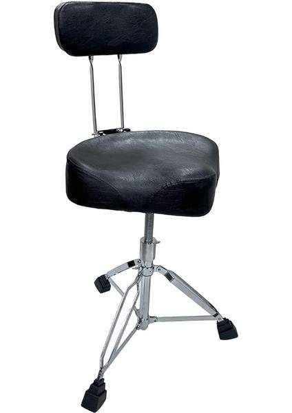 TB-307 Sırt Dayamalı Üst Segment Pro Bateri Davul Taburesi