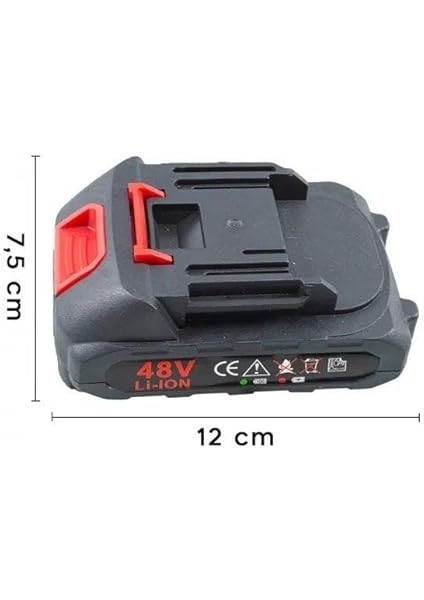 300W 48V Şarjlı Oto Yıkama Tabancası Için Yedek Batarya fırsatları