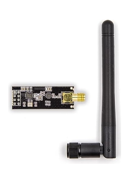 Robotik NRF24L01 + Pa + Lna 1100 Metre Kablosuz Haberleşme Modülü (Anten ile Birlikte) fırsatları