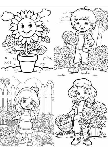 Çocuklara Doğayı Sevdiren Boyama Kitabı (Afiş Hediyeli) fırsatları