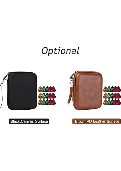 Gitar Pick Tutucu Kılıf Akustik Elektro Gitar ile 15 Adet Gitar Seçtikleri Gitar Plectrums Saklama Çantası Kılıfı Çocuklar Için Hedier Arkadaşlar Gitar Çalarlar fiyatları