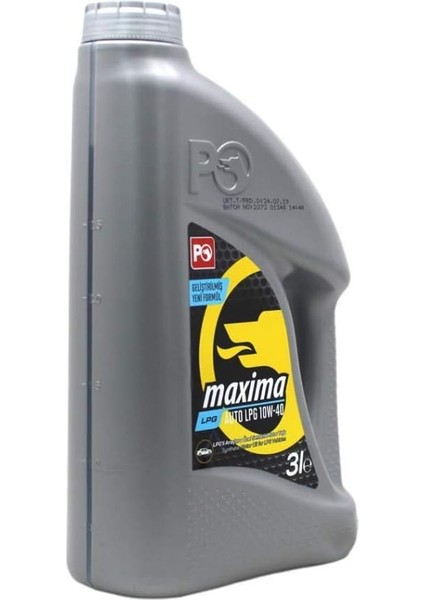 Petrol Ofisi Maxima Auto Lpg 10W/40 3 Lt Motor Yağı fiyatları