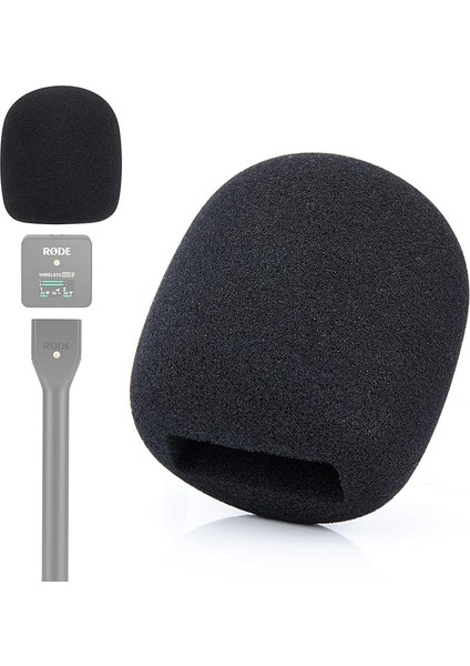 Rode Wireless Go 2 Için Pop Filtresi - Rode Wireless Pro ile Uyumlu Rode Mikrofon Kapağı, Ses Kalitesini Geliştirir, Rode Mikrofon Kablosuz Go 1/2/pro Için Pop Filtresi