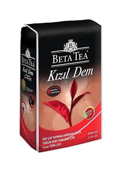 Beta Kızıl Dem Türk Çayı 1000GR