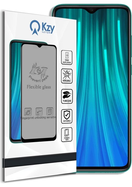 Kzy Iletişim 8 Pro ile Uyumlu Tam Kaplayan Seramik Esnek Hayalet Ekran Koruyucu