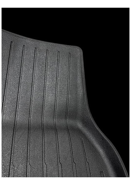 Ile Uyumsuzdur!) Yeni Paspas 3'lü Set Li Parts Tesla Model Y Fit Kalıp Premium Yeni Tpe 3D Havuzlu Paspas Seti (Enjeksiyon Teknolojili), 4 mm Kalınlık indirimleri