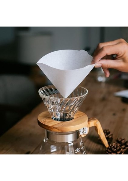 V60 02 Dripper Filtresi (100 Adet) fırsatları