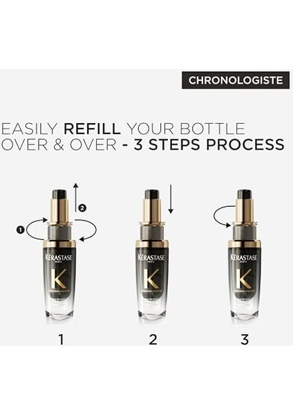 Kerastase Chronologiste L&apos;huile De Parfum Canlandırıcı Saç Bakım Yağı Yedek Şişe 75 ml fiyatları