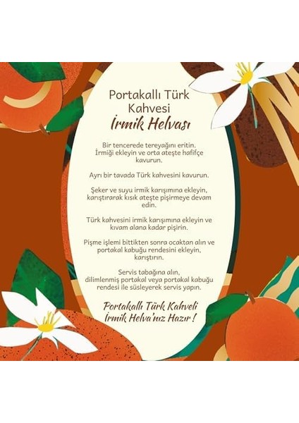 Mim And More Orange Turkish Coffee - Portakal Aromalı Türk Kahvesi, 200 gr modelleri