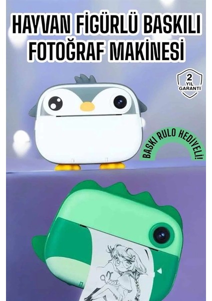 Çocuklar Için Fotoğraf Makinesi Anlık Baskı Makinesi Hd Görüntü Kalitesi fiyatları