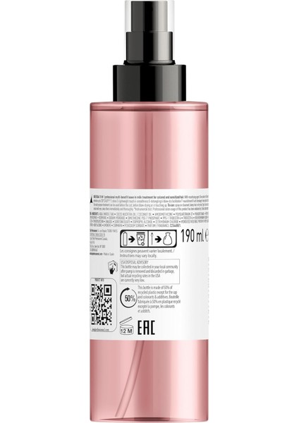 Professionnel Paris Serie Expert Vitamino Color Boyalı Saçlar Için 10 Etkili Mucize Bakım Spreyi 190ML fırsatları