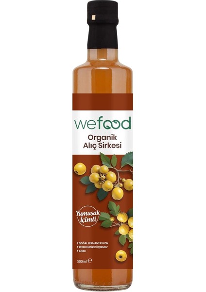 Wefood Organik Alıç Sirkesi 500 ml fiyatları