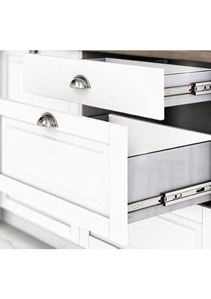 Galvanizli Teleskopik Çekmece Rayı 43X400 modelleri