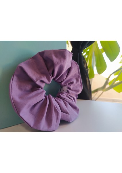 Lila Mor Lastikli Kumaş Toka modelleri