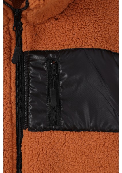 Çocuk Lastik Manşetli Fermuarlı Unisex Kuzu Wellsoft Peluş Ceket fırsatları