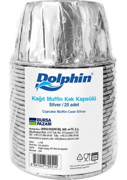 Kağıt Asorti Renkli Muffin Kek Kapsülü 25'li 2 Adet
