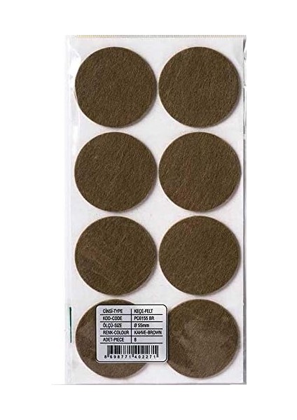 Mobilya Altı Zemin Koruyucu Keçe 55MM