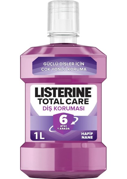 Listerine Mouthwash Total Care Nane Aromalı 1000ML fiyatları