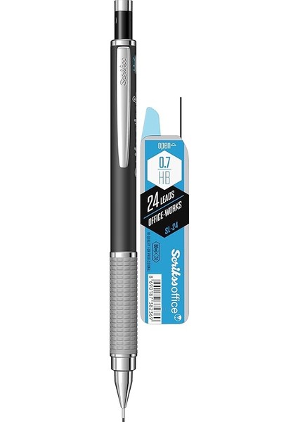 Offıce Atlantis Versatil 0.7 mm Siyah & Sl-24 Hb Min 2'li Blister