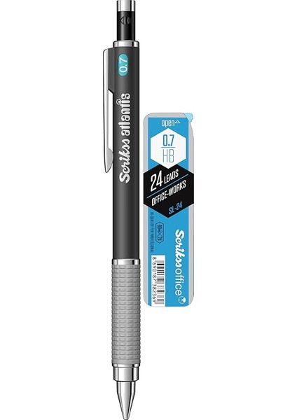 Offıce Atlantis Versatil 0.7 mm Siyah & Sl-24 Hb Min 2'li Blister fırsatları