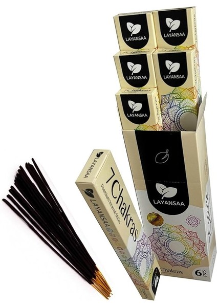 7 Chakras (7 Çakra) Kokusu Özel Aroma Kokusu Agarbatti Arınma 20 Adet 1 Paket Çubuk Tütsü fiyatları