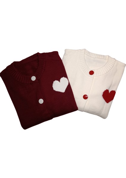 Kalp Detaylı Triko Hırka fırsatları