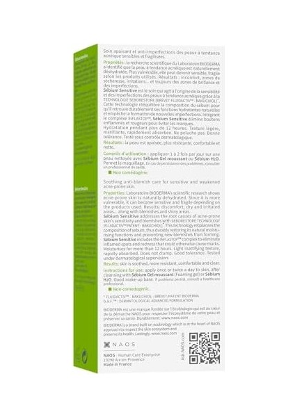 Bioderma Sebium Sensitive Karma, Yağlı ve Akne Eğilimli Ciltler Için Yatıştırıcı ve Nemlendirici Bakım Kremi 30 ml fiyatları