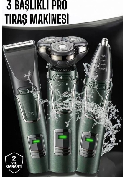 Kulak ve Burun Başlıklı Profesyonel Tıraş Makinesi