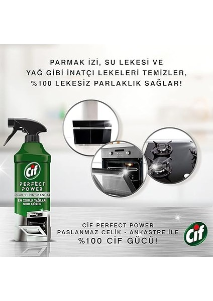 Perfect Power Ocak & Fırın & Mangal Için Sprey Temizleyici (1 x 435 Ml) fırsatları