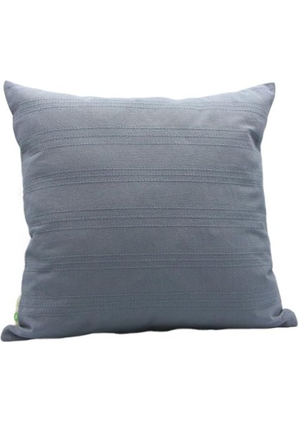 Pamuklu Kırlent 40X40 (Mavi)