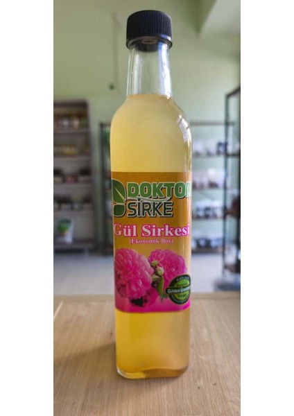 Gül Sirkesi Doğal Katkısız Fermantasyon 500ML
