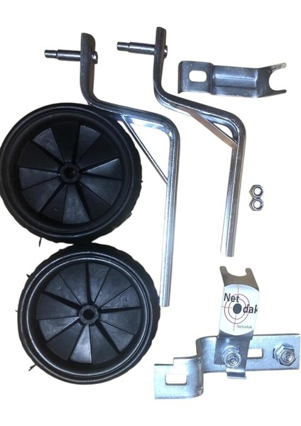 Vitesli Bisiklet Yan Denge Tekeri Kalın Demirli 16-20 Jant Bisiklet Yan Tekeri